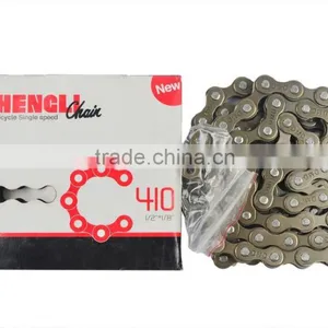 High Quality Wholesale Price Durable Stainless Bicycle Chain Hengli Chain 1/2"*1/8"*108L thumbnail-1