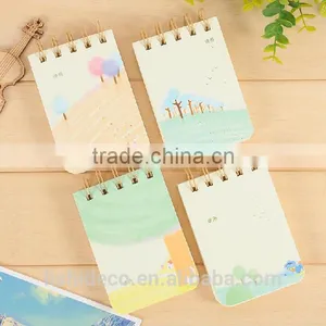 Hard Cover Spiral Small Notebook Mini Notebook thumbnail-2