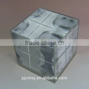 Hot Sale 3d Crystal Cube Photo Frame for Gift & Decoration Favors CP-005 thumbnail-1
