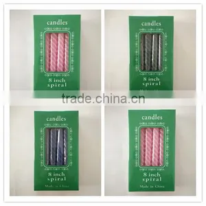 Wholesale Candle Wax/White Household Spiral Candle thumbnail-1