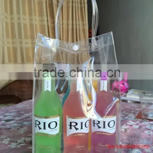 Clear Vinyl Pvc Zipper Bags With Handles thumbnail-1