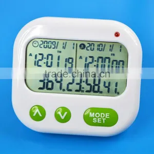 Digital Count Down Up Target Timer 1999 Days Alarm Clock thumbnail-1