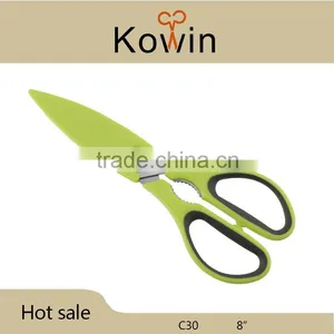 Multifunction 8 Inch Stainless Steel Magnetic Scissors With Plastic Cover thumbnail-1