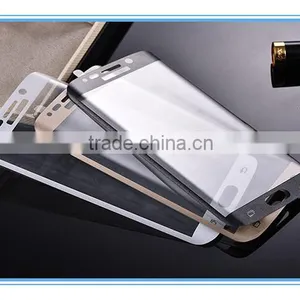 2016 New Product,3D Curved Full Cover Tempered Glass Screen Protector for Samsung Galaxy S6 Edge thumbnail-3