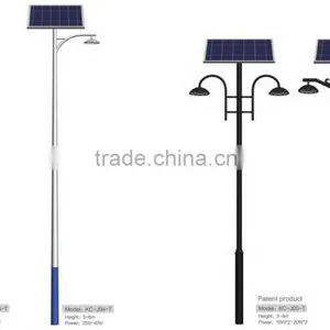 Solar Led Garden Light Street Light 10W 20W 30W Better Than Wind-Solar Lighting System thumbnail-2