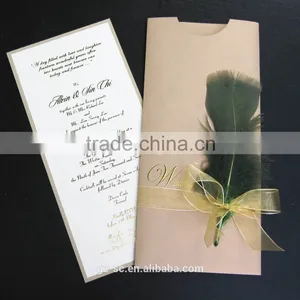 Custom Invitation Cards, Fashionable Wedding Invitation Cards, Printed Cards thumbnail-1