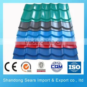 Color Coated Corrugated Aluminum Roofing Sheet thumbnail-2