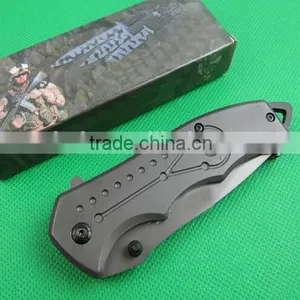 OEM Titanium Surface Folding Knife With 5CR13MOV Blades thumbnail-2