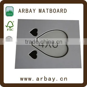Wholesale White Core 4 Ply Paper Picture Frame Bainbridge Mat Board Colors thumbnail-4