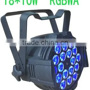 2014 HOT 18pcs 10w RGBWA 5in1 Led Par Can thumbnail-1