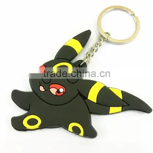 Customized Rubber Key Chain Cartoon Fancy PVC 2d Key Ring thumbnail-6