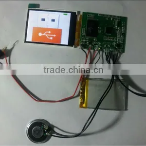 Cheap Price Factory Wholesale 2.4 Inch Video Module Card/2.4 Inch Video Business Card Module 1.8" Card Video Module thumbnail-3