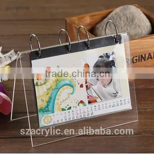 Plastic Desk Calendar Holder in Acrylic Material thumbnail-1