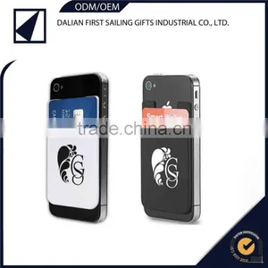 Tradeshow Giveaways Customized Design Silicone Card Holder Adhesive thumbnail-3