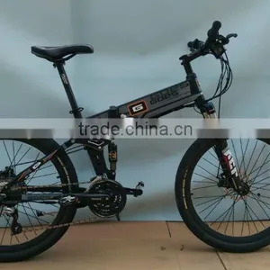 Big Power Hummer Battery Powered Folding Mountain e Bike ( HJ-M10 ) thumbnail-3