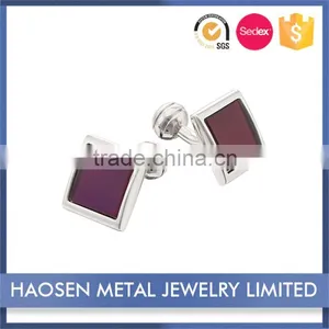 Premium Quality Best Seller Brand New Design Cheap Crystal Cufflinks thumbnail-1