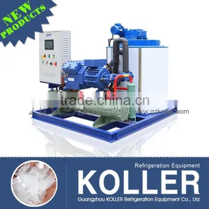 5Tons Flake Ice Making Machine With PLC Program Controller thumbnail-1