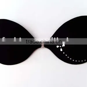 Black Dress Sexy Strapless Bra thumbnail-1