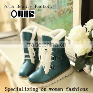 New Year New Designs High Quality Shoes PU Boots 2016 CP6598 thumbnail-2