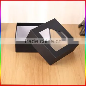 Custom Made Hard Gift Box,hard Cardboard Gift Box,hard Paper Gift Box With Clear Window thumbnail-2