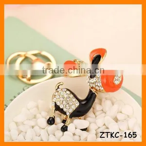 2014 Cute Drip Donkey Animal Key Chain, Gift Bag Pendant ZTKC-165 thumbnail-1
