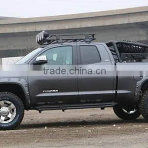 For 2014 Tundra Fender Wheel Flares Trim Pocket Riveted Black thumbnail-1