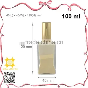 65ml Urban Style Gray Glass Bottle Screw on Pump Sprayer thumbnail-6