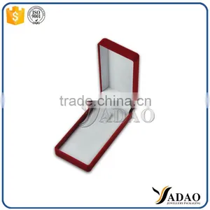 Cheap Jewelery Box Velvet Necklace Packaging Box Ring Clip thumbnail-4