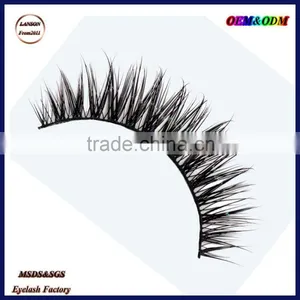 Popular Designs Marlliss Private Label 3d Mink Eyelashes,5201 Real Mink Strip Eyelashes Wholesale thumbnail-1