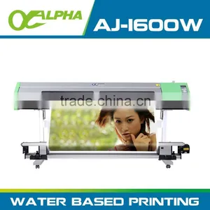 1.6m Alpha Eco Solvent Printer for Sale With DX5 Waterbased Printhead thumbnail-1
