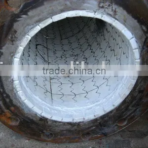 High Wear Resistant Alumina Ceramic Lining Pipe thumbnail-1