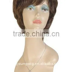 Old Ladies Short Hair Wigs for Black Women thumbnail-1