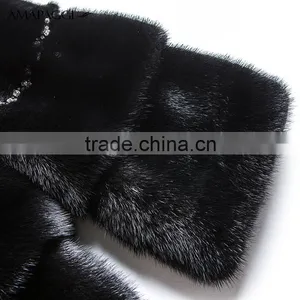 Wholesale White Princess Fur Coat Mink From China thumbnail-4