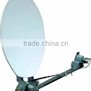 6ft Driveaway Vehicle Mount Satellite Dish Antenna for Communication thumbnail-1