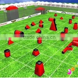 2014 Popular Inflatable Paintball Equipments,Inflatable Laster Tag Bunkers Paintball Obstacles thumbnail-1
