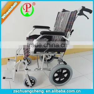 Cheap Lightweight Foldable Aluminum Wheelchairs For Sale thumbnail-2