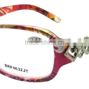 Lady Colorful Paper Transfer Classic Reading Glasses Italy Design thumbnail-3