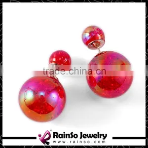 Dream Bottle Resin Balls Double Sided Earrings thumbnail-3