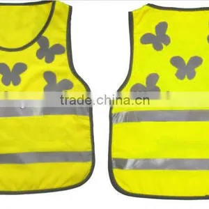 Hi-vis Safety Vests for Children/child Reflective Waistcoat/hi-vis Pink Safety Vest thumbnail-1