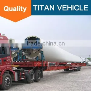 Transport Wind Blade Low Bed Extendable Trailer, 43m Extendable Trailer thumbnail-5