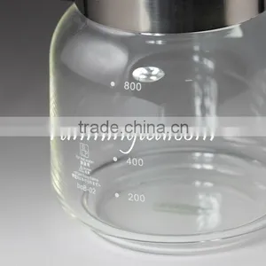 Wholesale Straight Glass Flower Tea Pot/teapot With Stainless Steel Strainer Screen (borosilicate With PV Handle) thumbnail-3