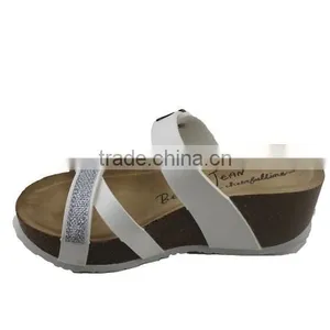 2015 Summer Cork Outsole Platform Ladies Sandal Shoes thumbnail-4