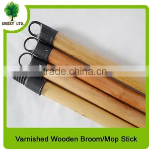Wholesale Varnished Quality Wooden Handle / Shovel Handle With Cap120*2.2CM thumbnail-5
