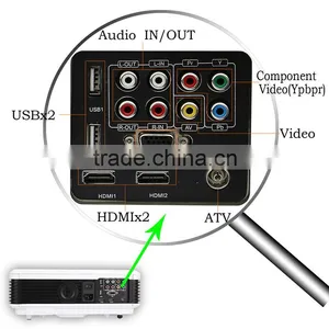 EUG High Lumens Full HD 1080p 3600Lumens hd Led Projector thumbnail-4
