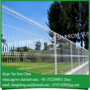 Welded White Steel Wire Fence Price per Sheet thumbnail-1
