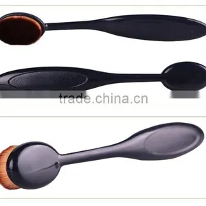 High Quality Big Size Long Handle Plastic Nylon Toothbrush Style Foundation Brushes; Different Makeup Brushes thumbnail-4