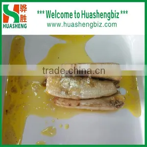 125g Canned Sadines in Vegetable Oil Big Whole Fish Body thumbnail-3