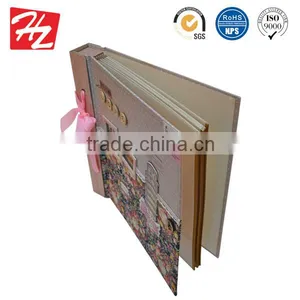 Custom Trendy Crystal Ribbon Marriage Photo Album Lamination thumbnail-2