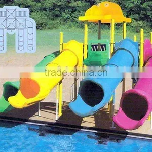 Plastic Water Playground Slides thumbnail-1