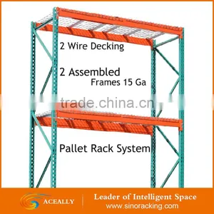 Powder Coated Q235 Steel Metal Grid Welded Mesh Panel for Pallet Racking thumbnail-6